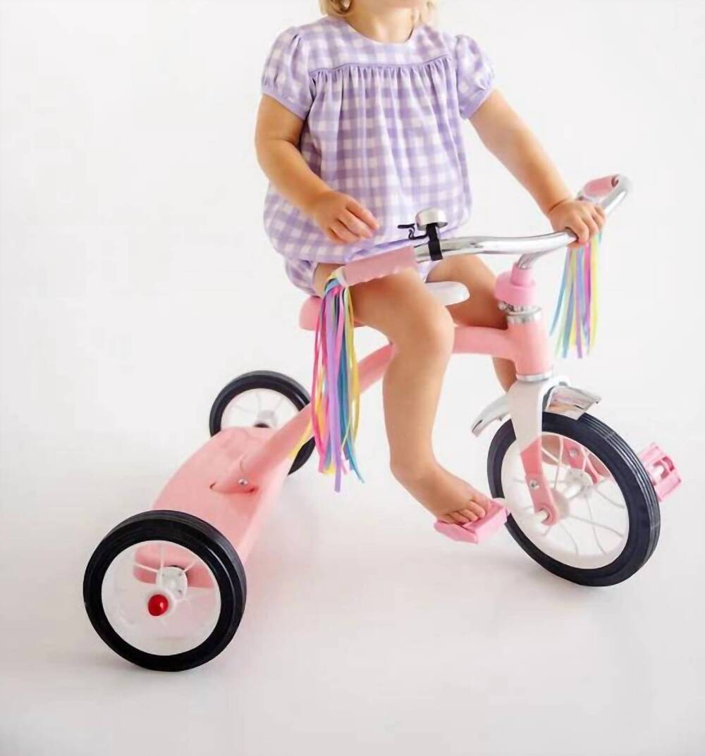 NEW THE BEAUFORT BONNET COMPANY kid's blythe bubble in lauderdale lavender gingh